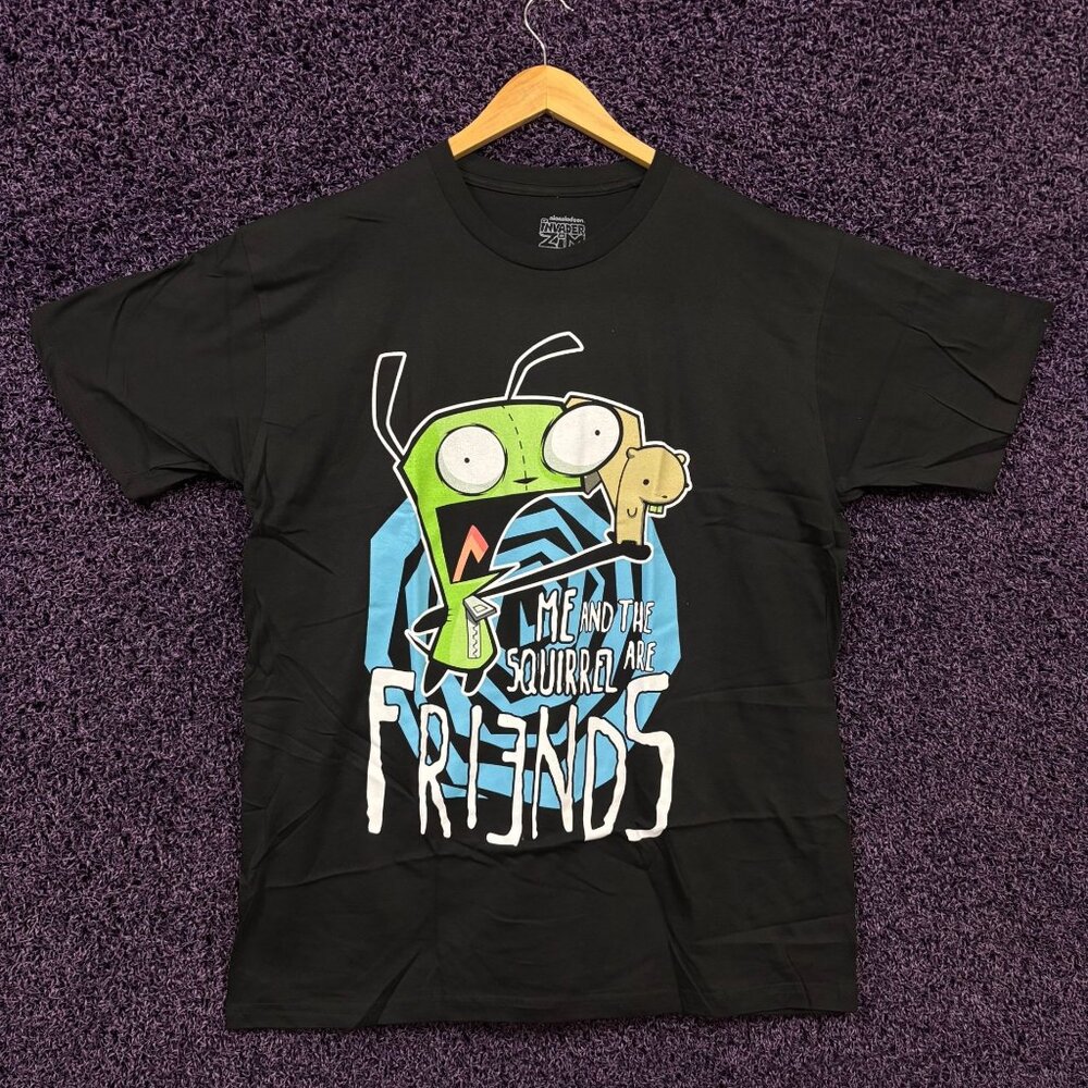 Grr and Squirrel Friend Invader Zim Nickelodeon T… - image 1